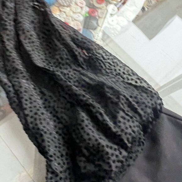 Soon Maternity Dress Size XS Louise Long Sleeve Black Dot Contrast Casual New - Picture 11 of 12